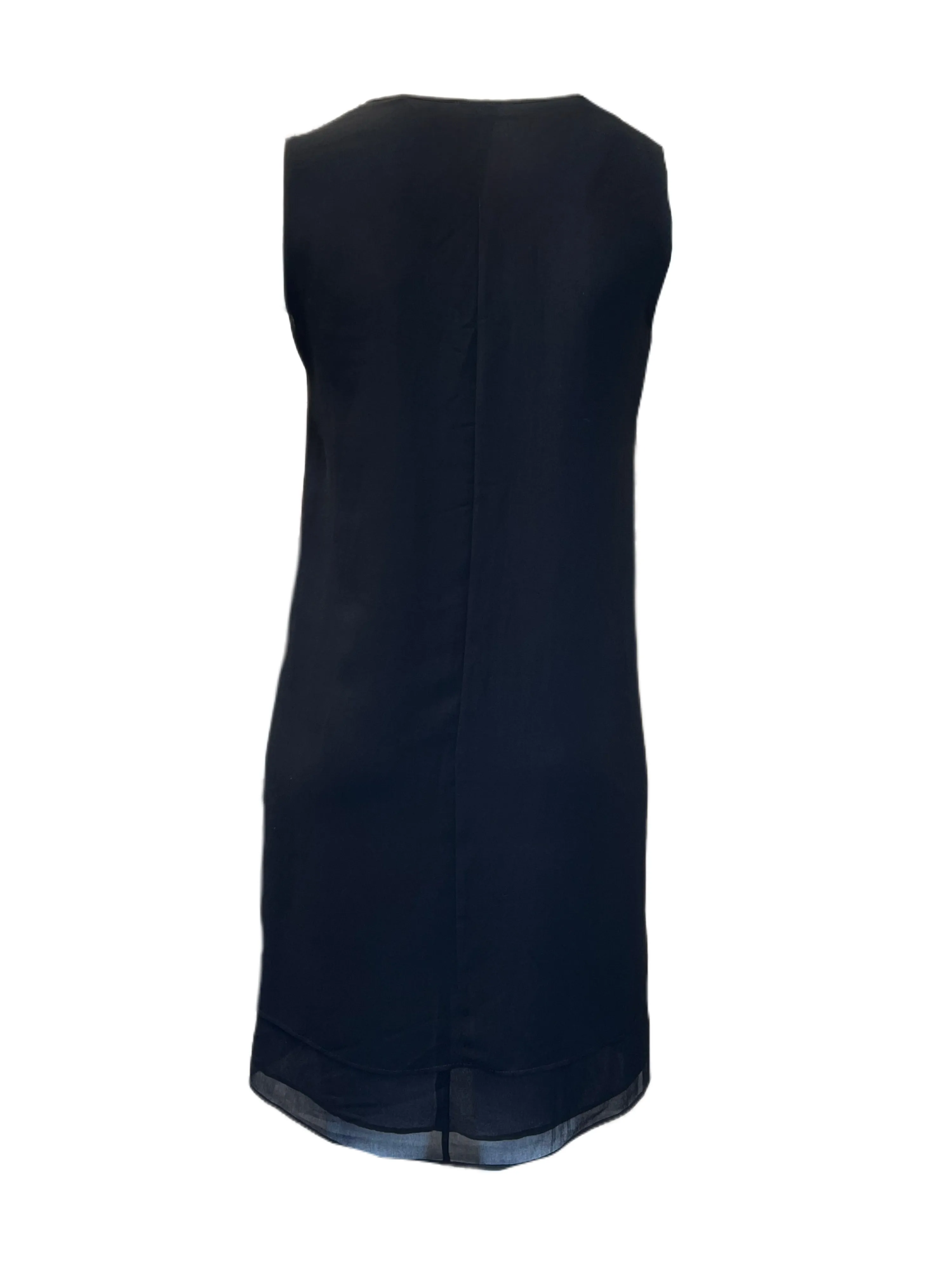 Marina Rinaldi Women's Black Darsena Shift Dress NWT