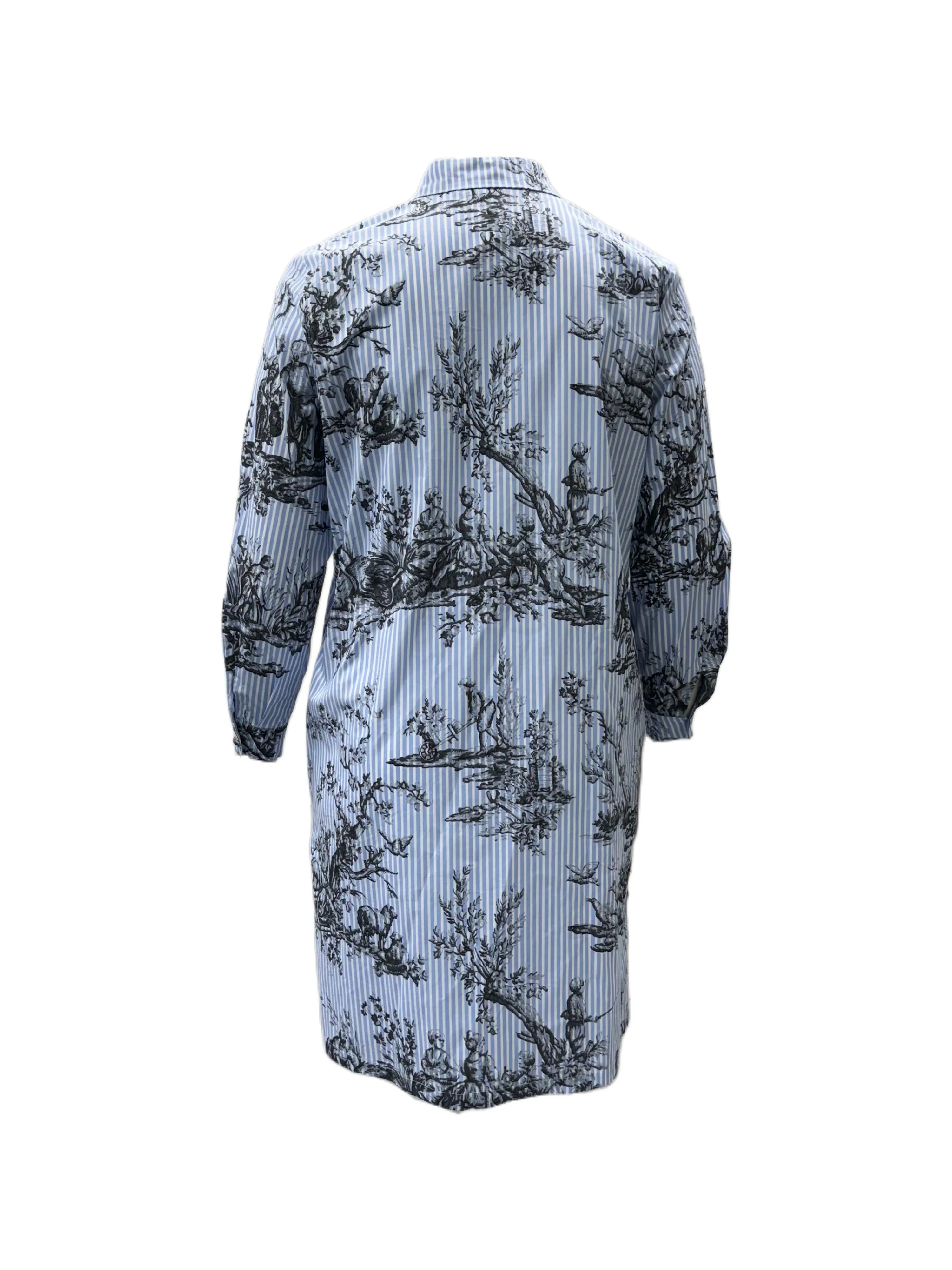 Marina Rinaldi Women's Blue Demetra Shift Dress NWT