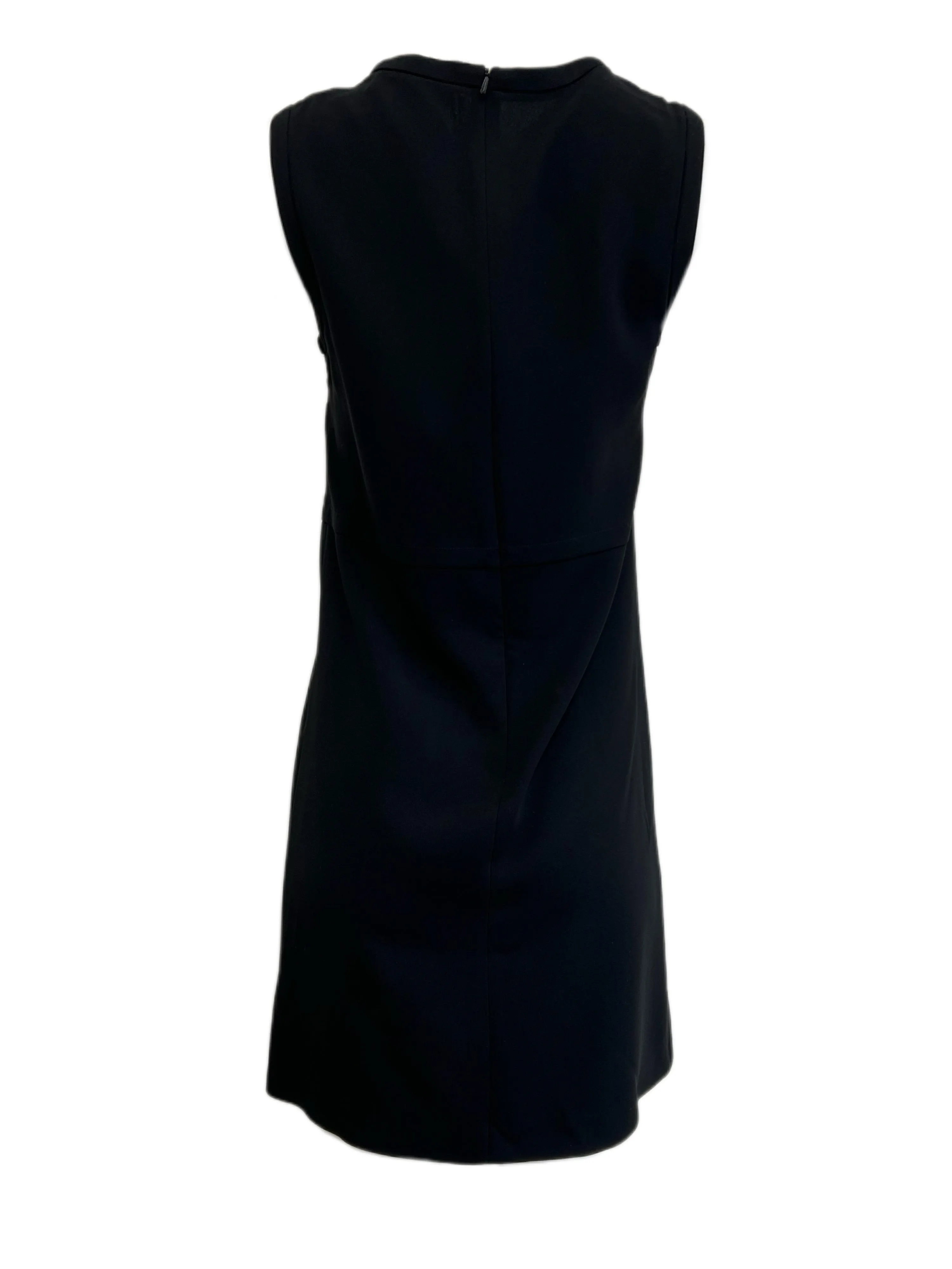Max Mara Women's Nero Kansas Sleeveless Shift Dress Size 4 NWT