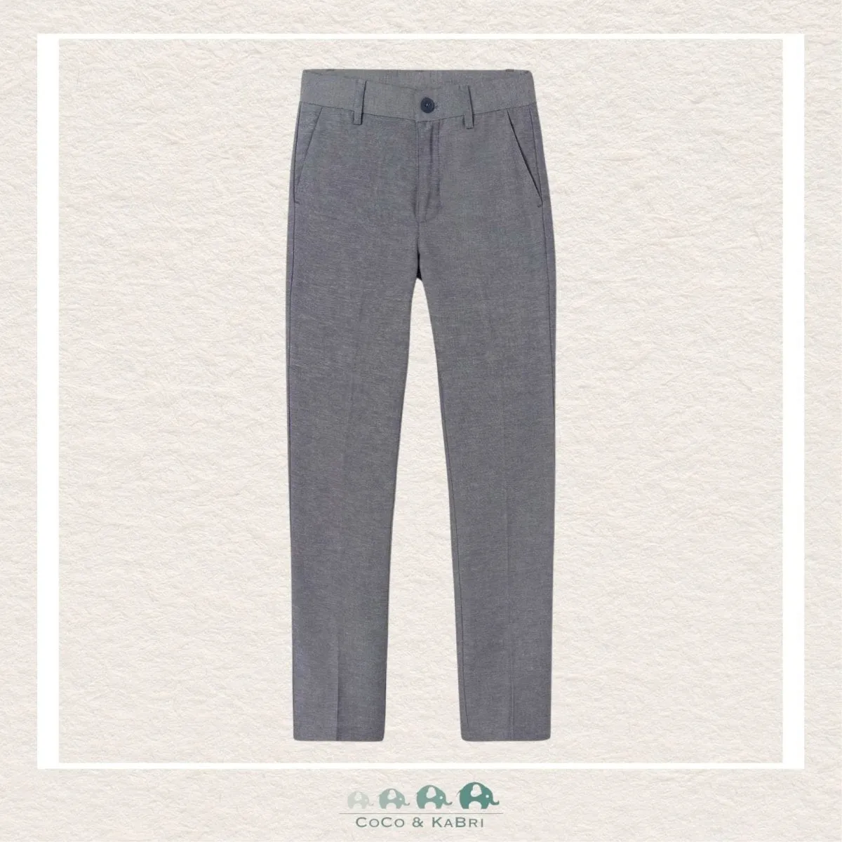Mayoral : Boys Suit Pants - Navy Mix