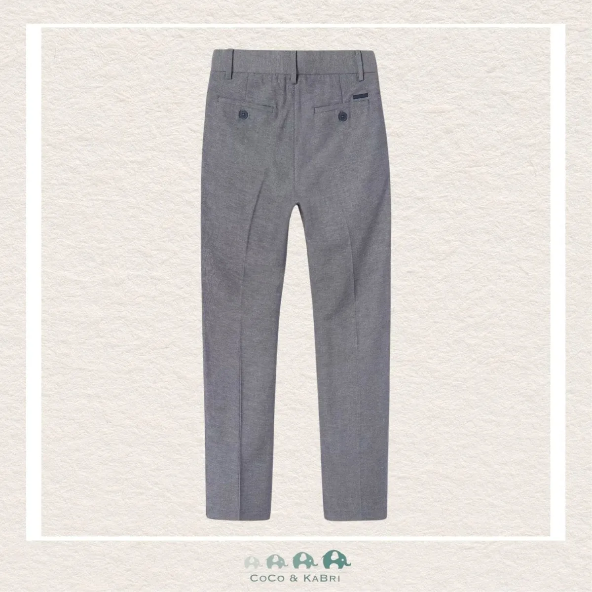 Mayoral : Boys Suit Pants - Navy Mix