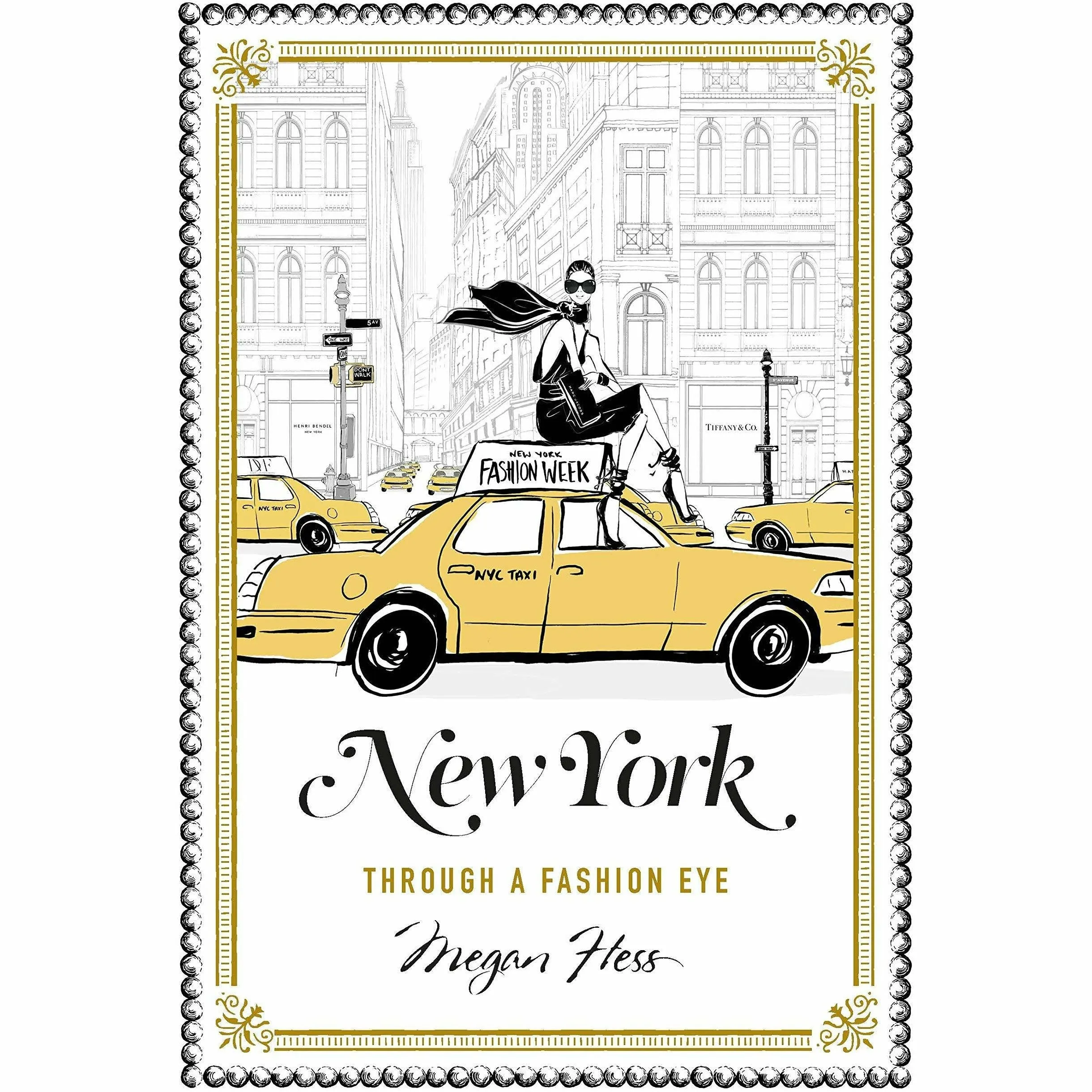 Megan Hess Collection 4 Books Set (Coco Chanel, The Dress, Paris, New York)