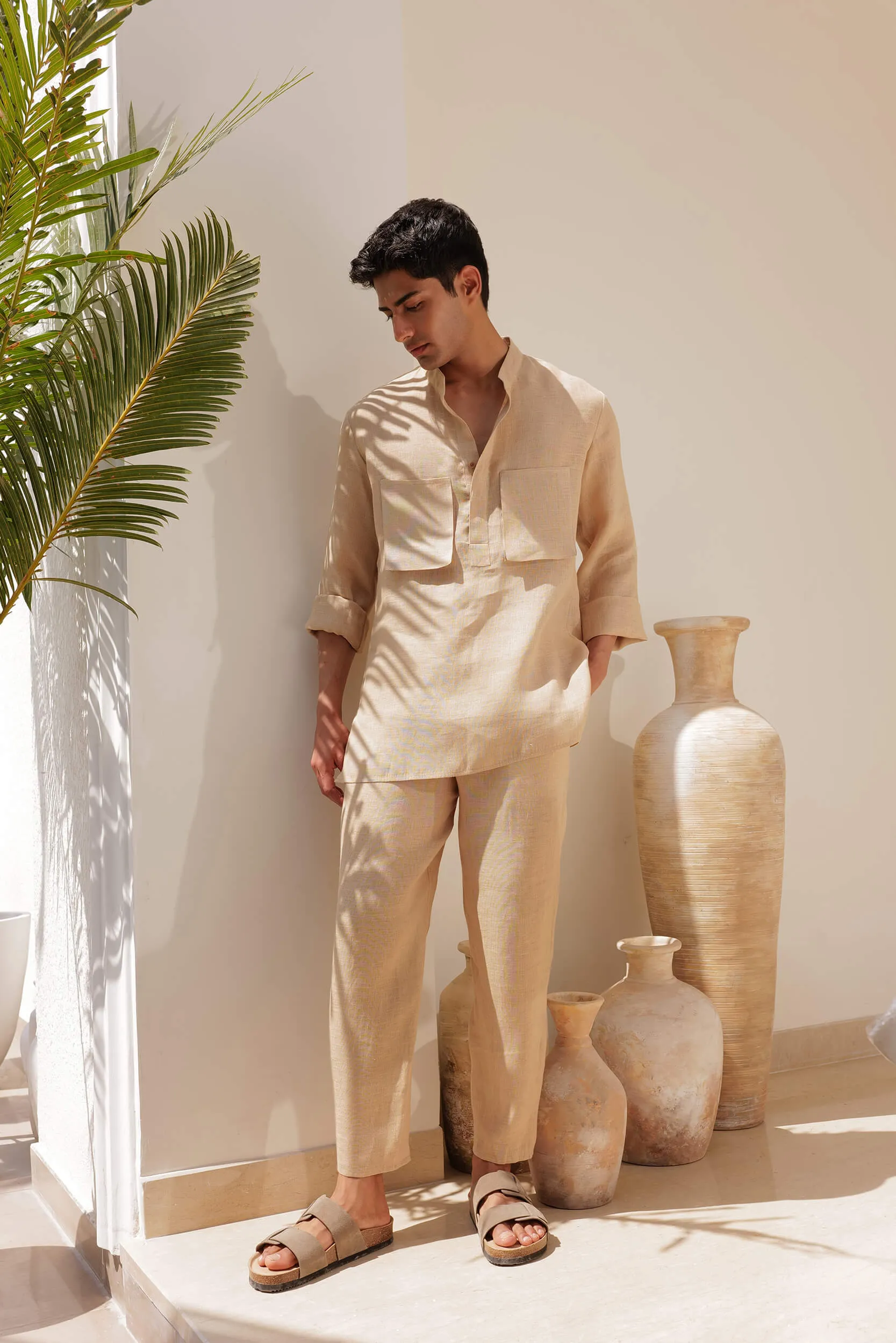 Milano Shirt - Man (SAND)