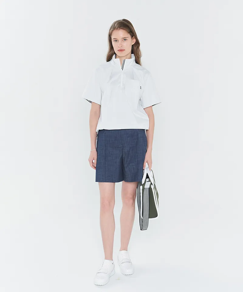 Monday Flow Kylie short Bermuda Pants - Blue