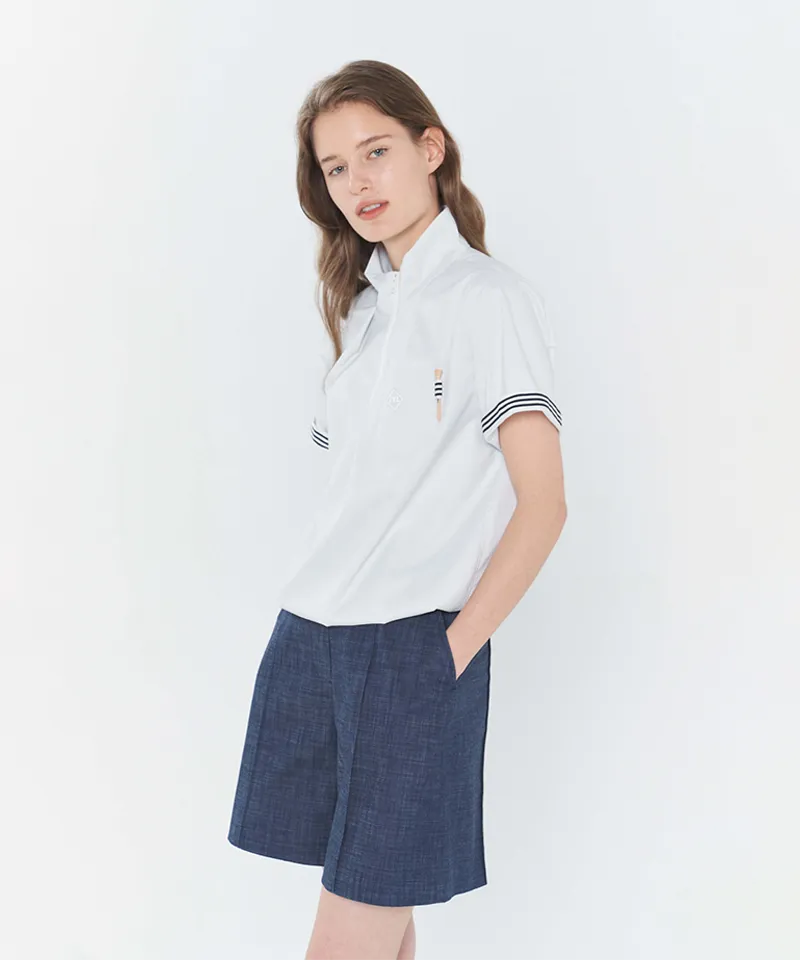 Monday Flow Kylie short Bermuda Pants - Blue