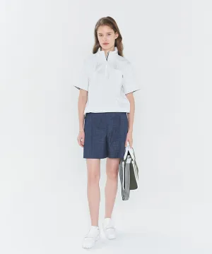 Monday Flow Kylie short Bermuda Pants - Blue