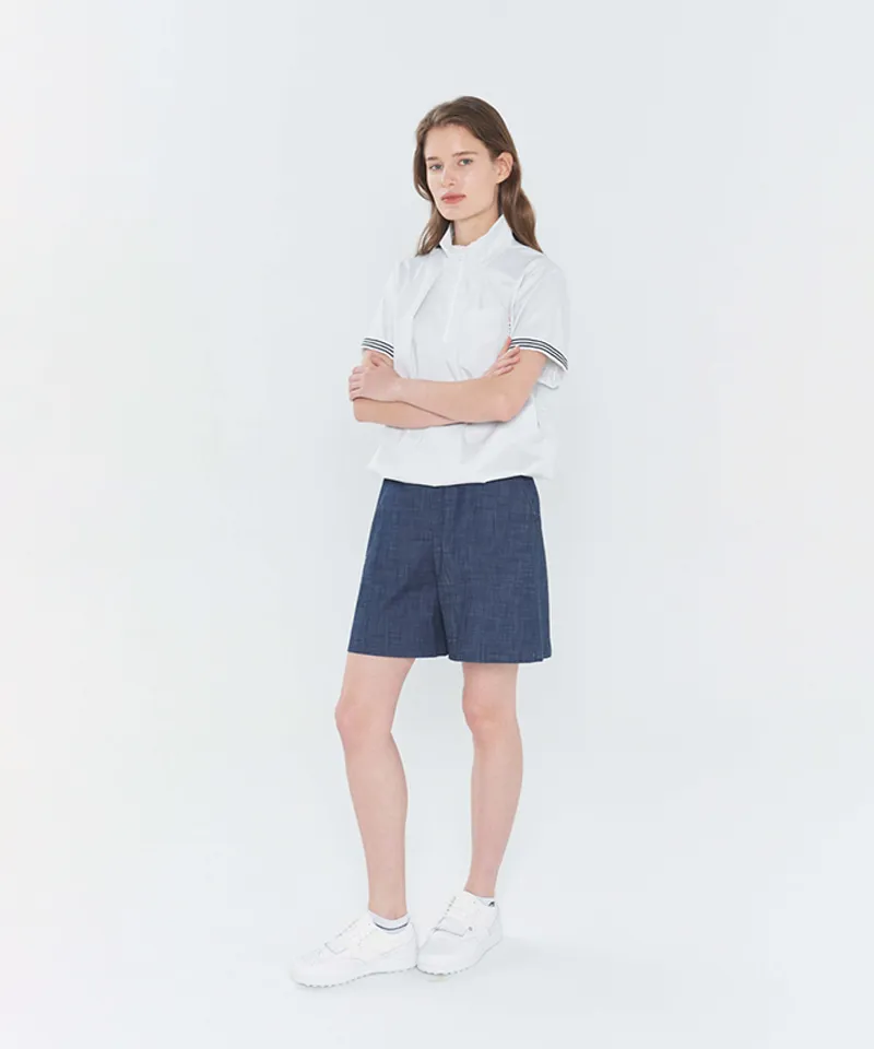 Monday Flow Kylie short Bermuda Pants - Blue