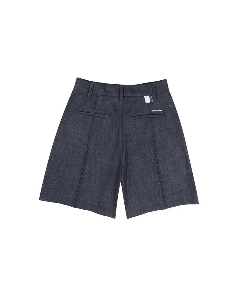 Monday Flow Kylie short Bermuda Pants - Blue