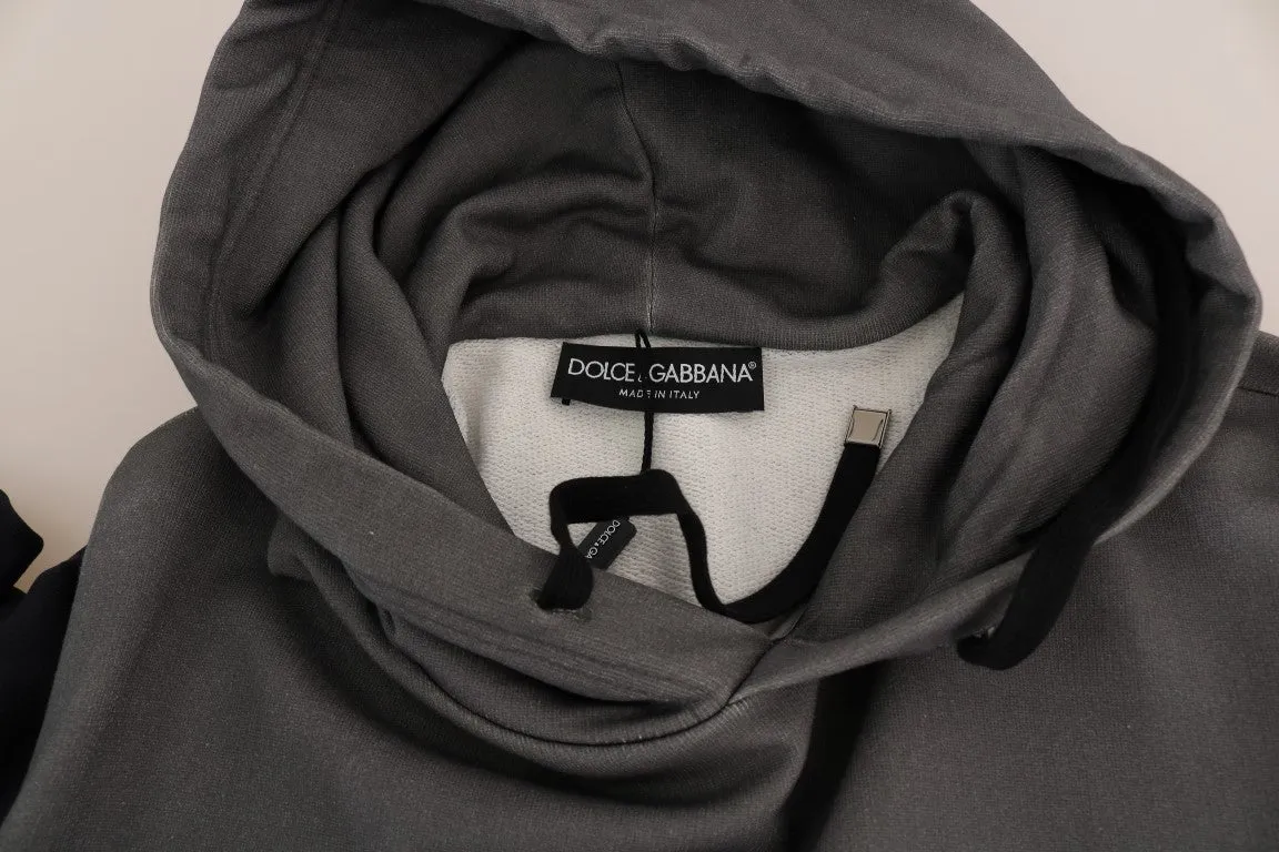 Multicolor Cotton Pullover Hooded Sweater
