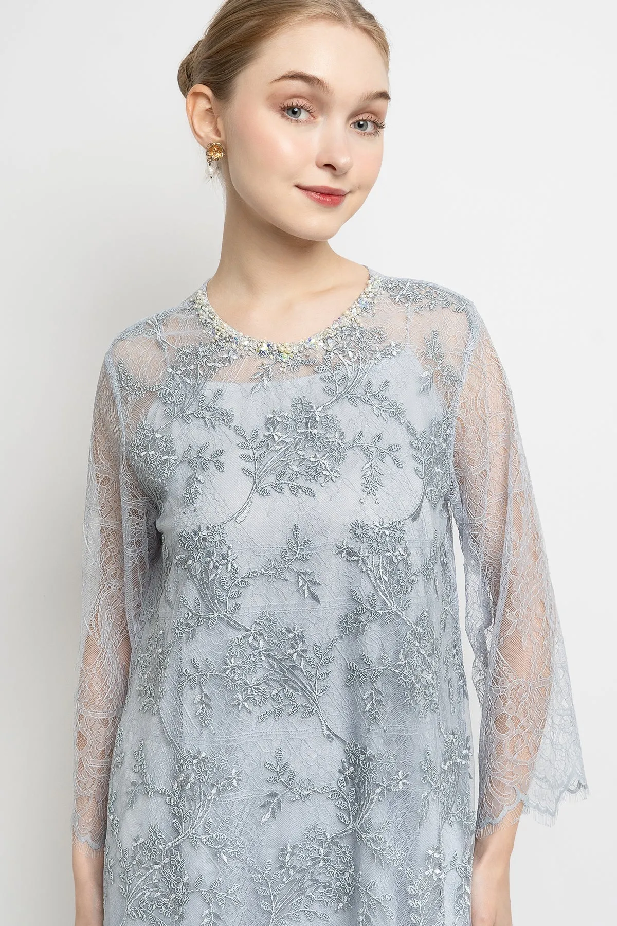 Naila Dress in Blue