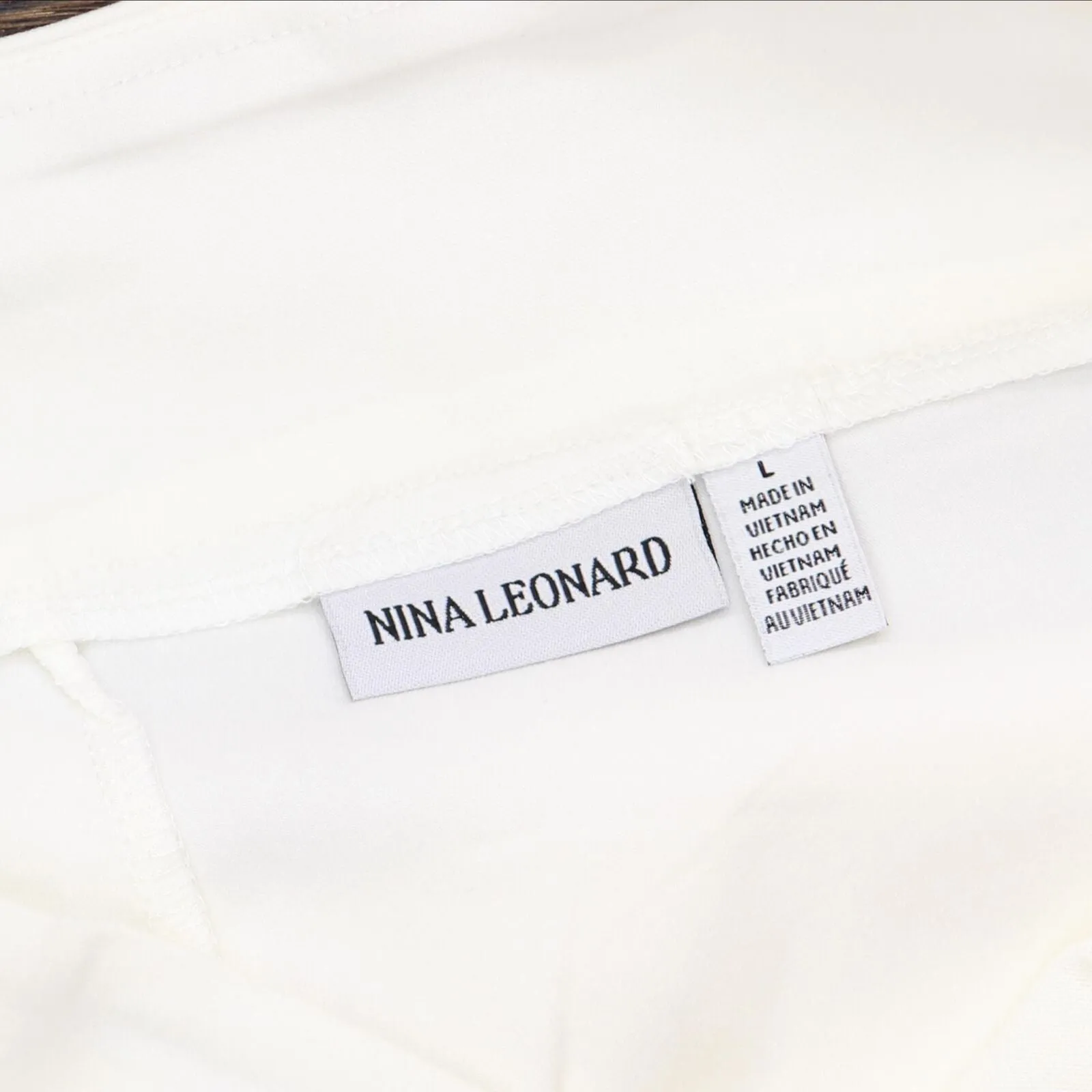 Nina Leonard Womens Pull-On Scallop-Hem Cropped Pant 660168