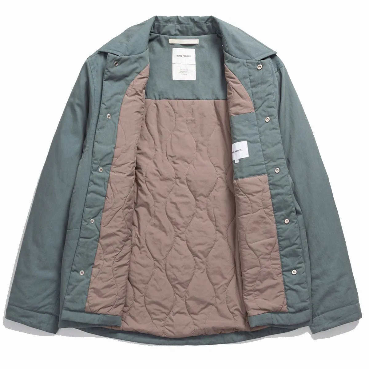 Norse Projects Baard Tab Series Jacket Dried Sage Green