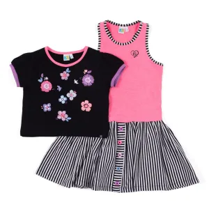 Noruk Anemones & Butterflies 2pc Dress Set