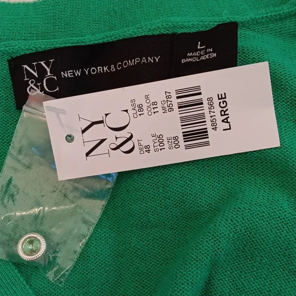 NWT BUNDLE OF New York &amp; Company Cotton Blend Cardigan Sweaters