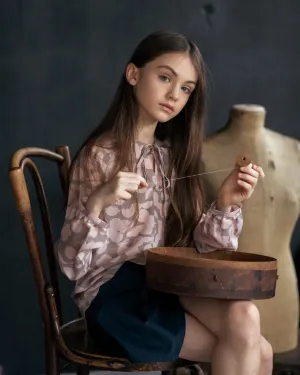 Nynette Pink Blouse