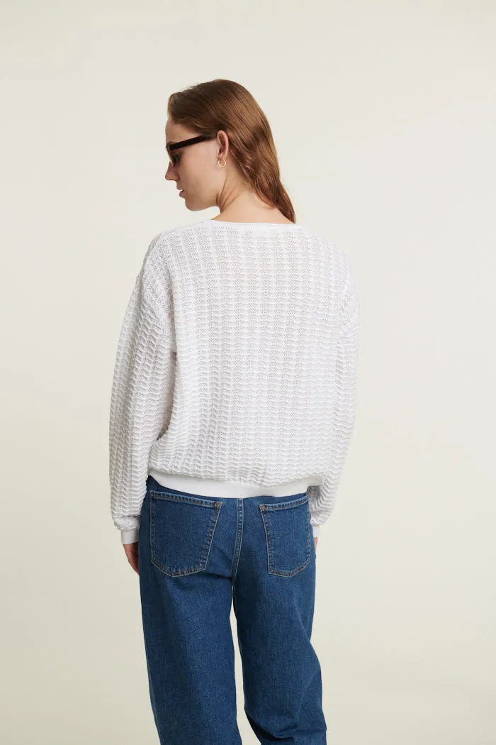 Osi Sweater - Bright White