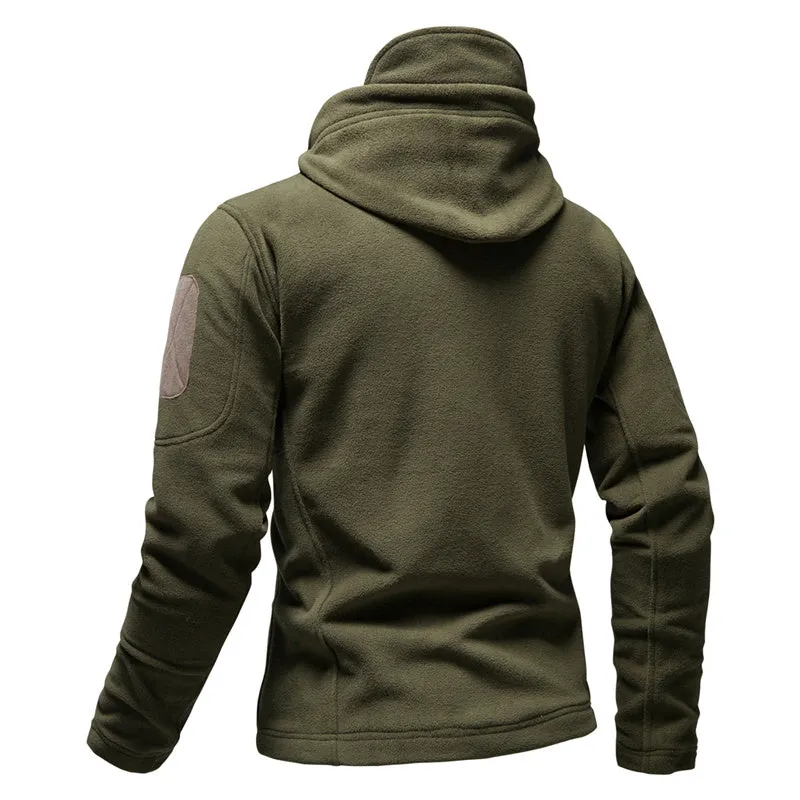 Outdoor Military Multi-Pocket Polar Fleece Men's Jacket