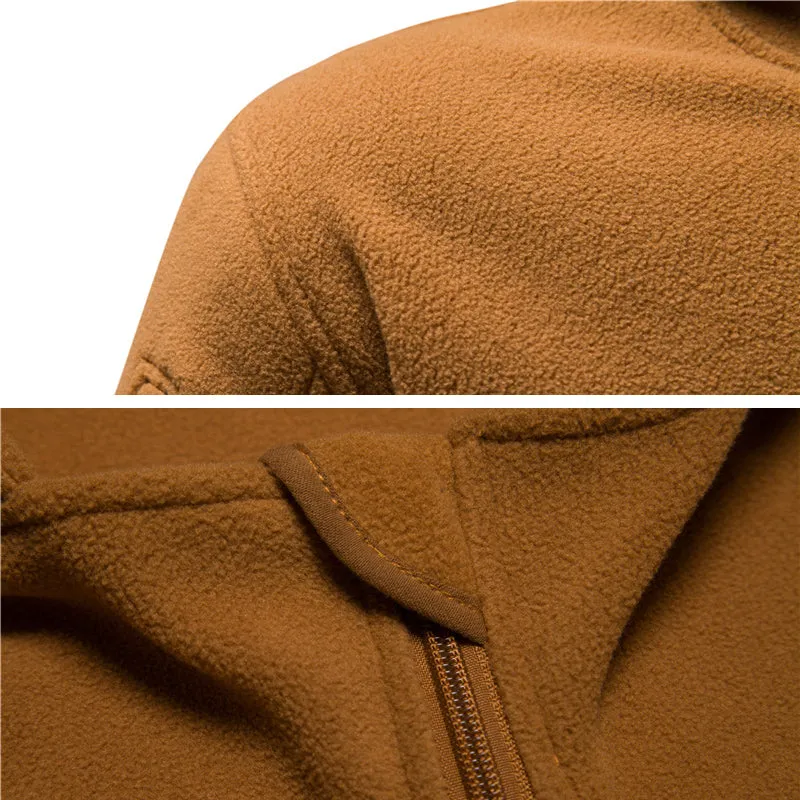 Outdoor Military Multi-Pocket Polar Fleece Men's Jacket
