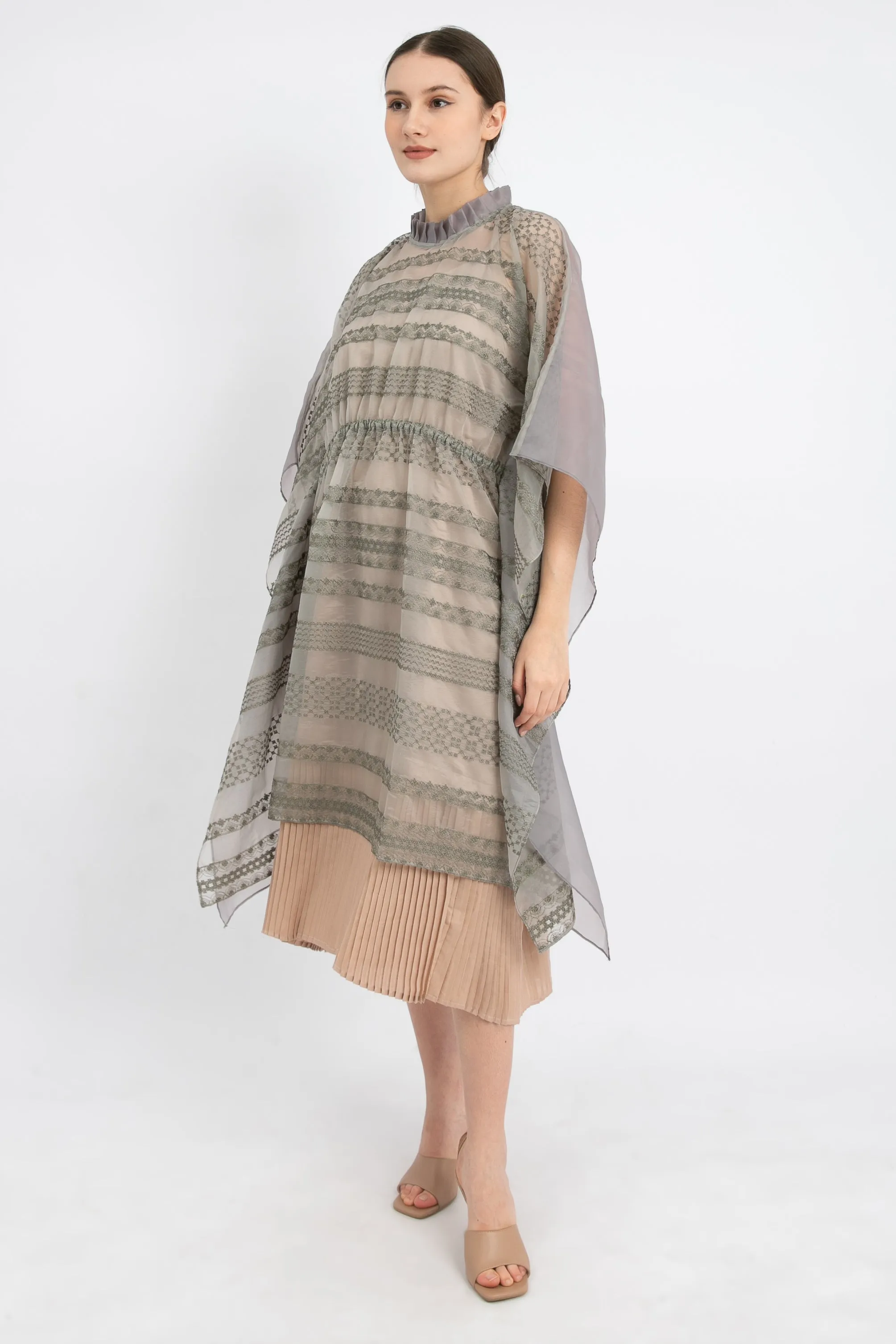 Paige Dress in Dark Grey