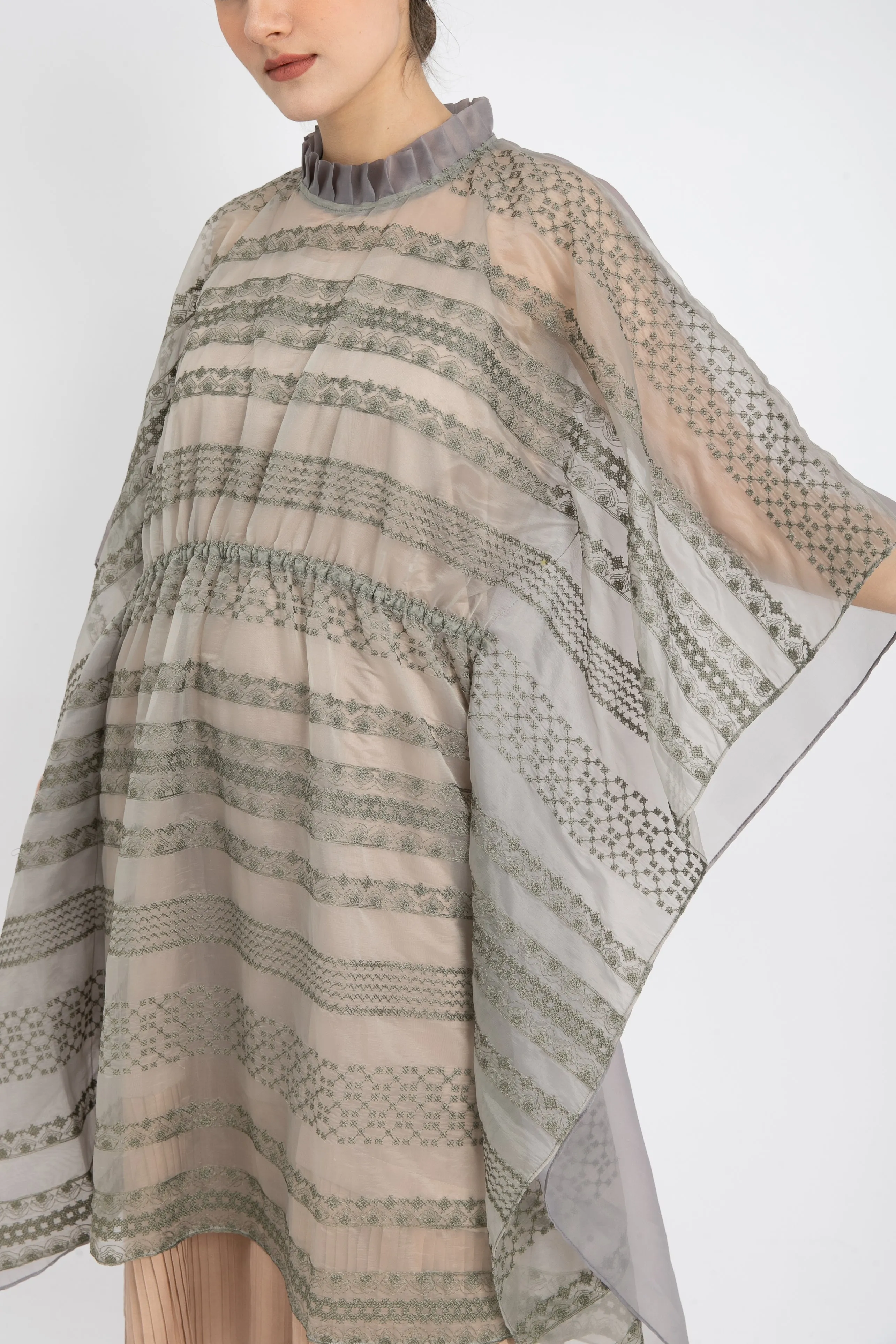 Paige Dress in Dark Grey