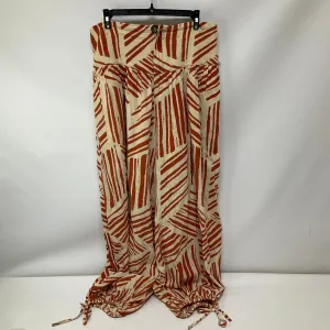 Pants Linen By Free People In Orange, Size: M