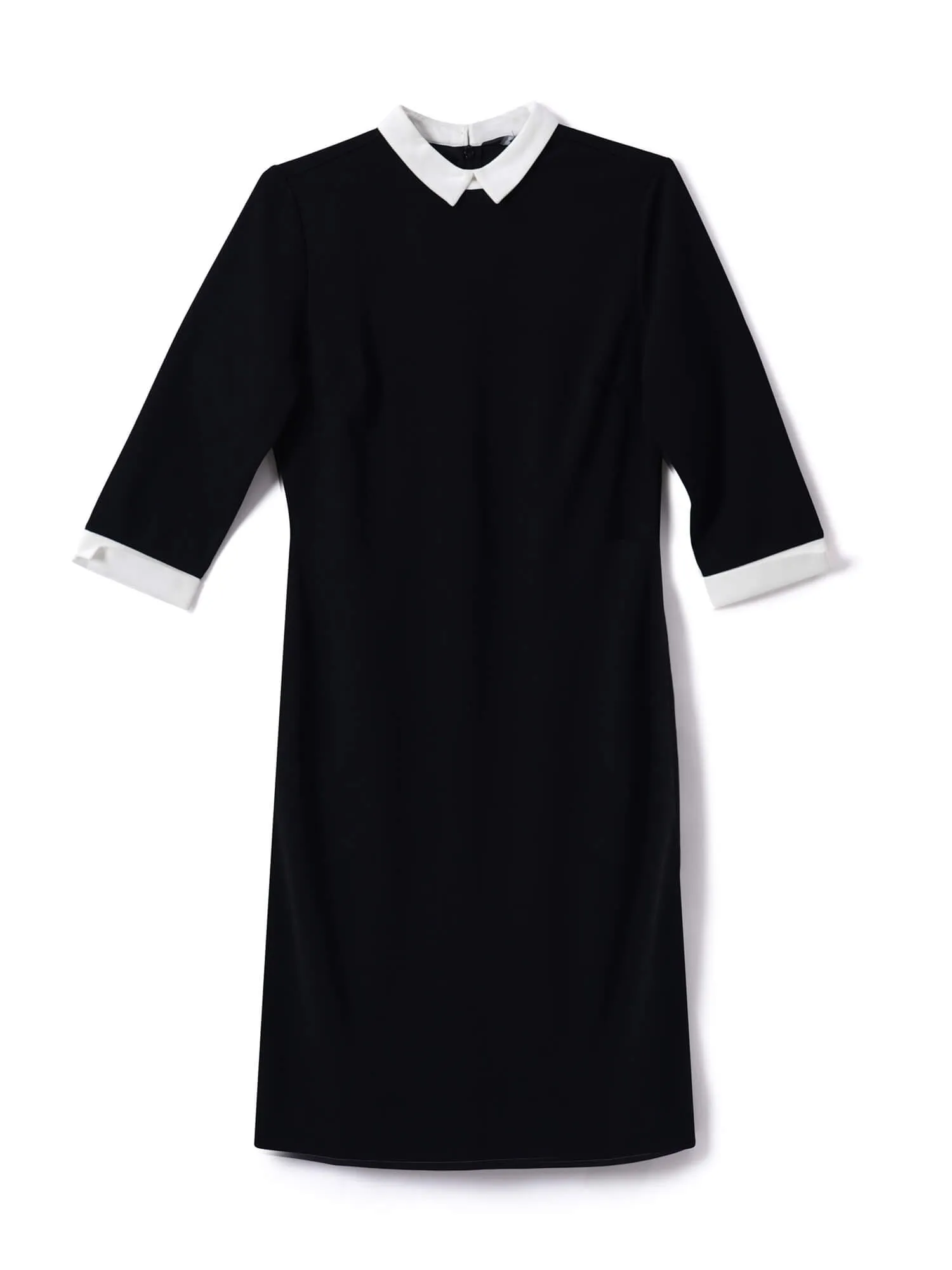 Peppery Shirt style Dress - Black