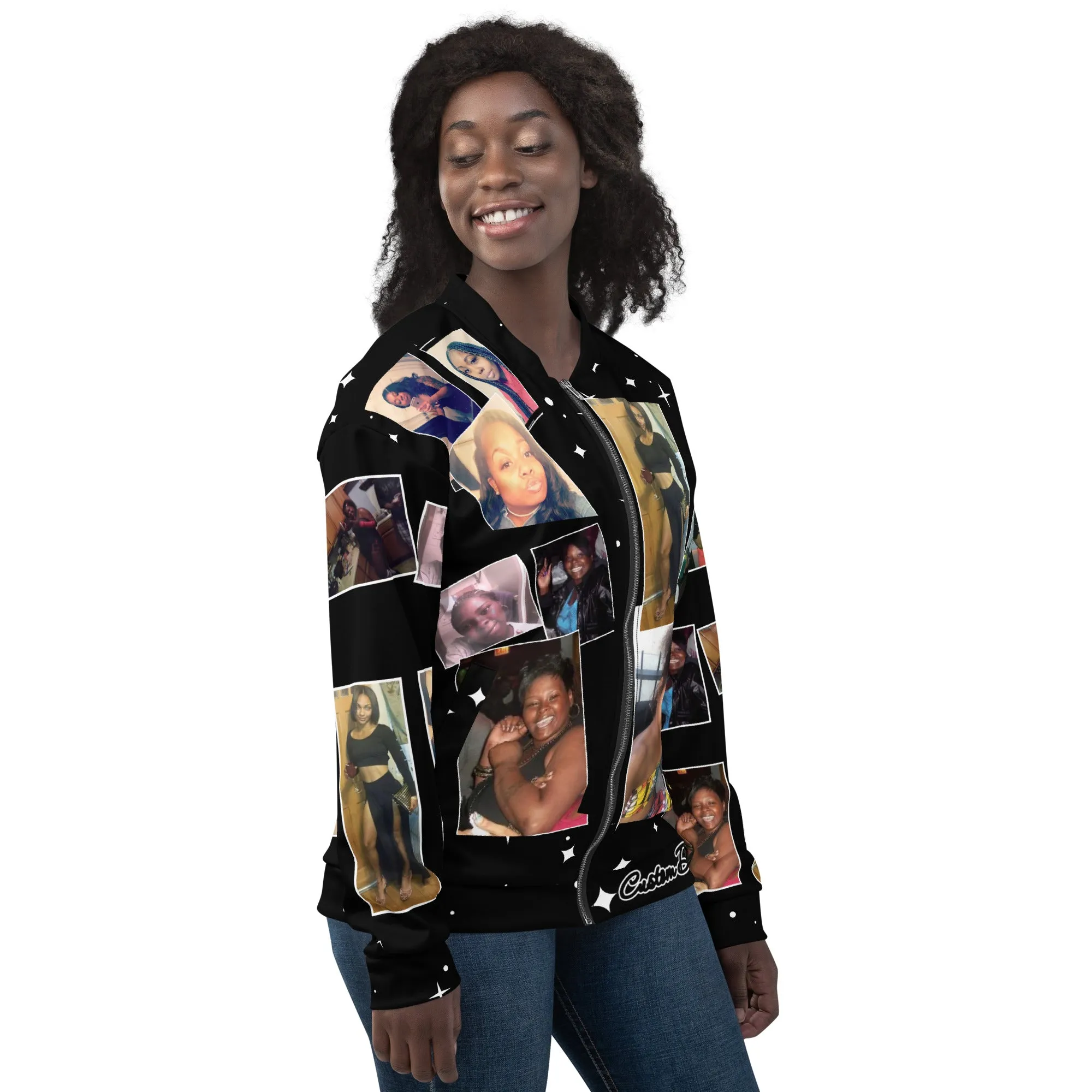 Photo collage Unisex Bomber Jacket