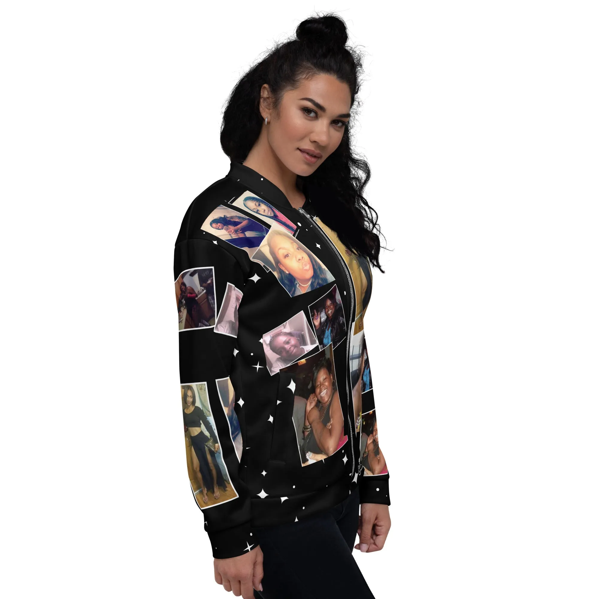 Photo collage Unisex Bomber Jacket