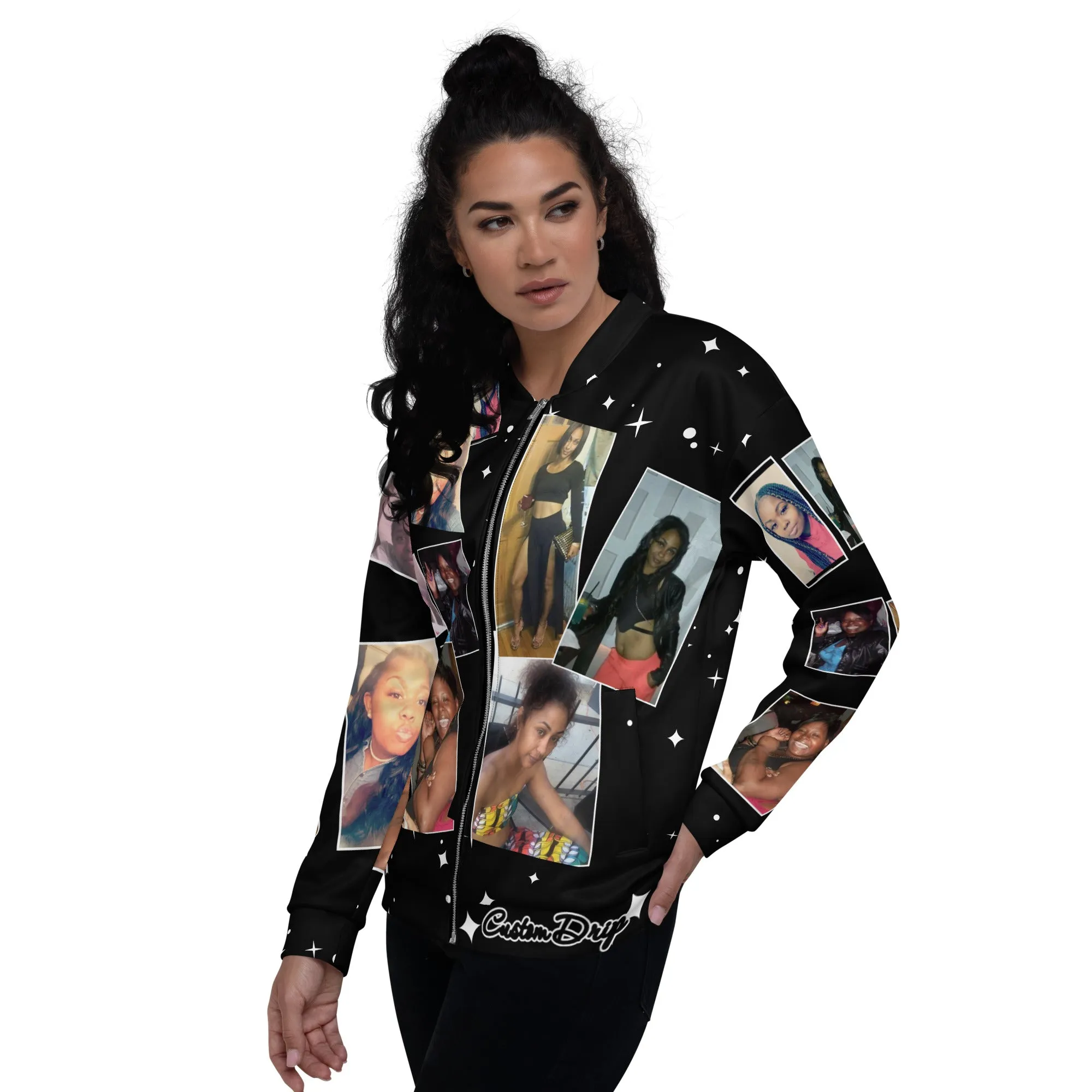 Photo collage Unisex Bomber Jacket