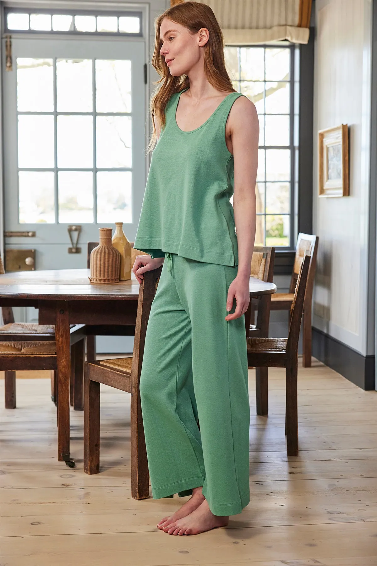 Pointelle Pants Bundle in Boxwood