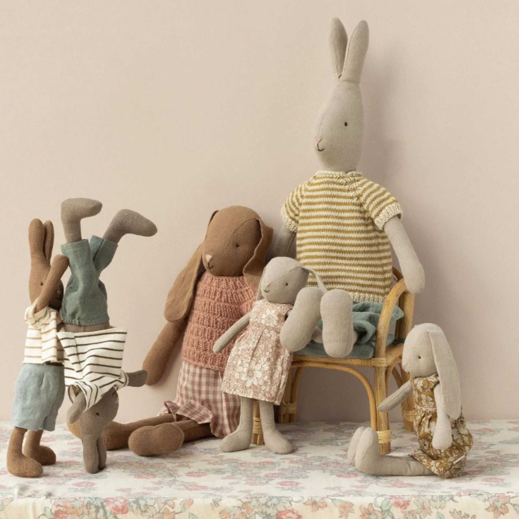 Rabbit Size 3, Classic, Knitted Shirt   Pants