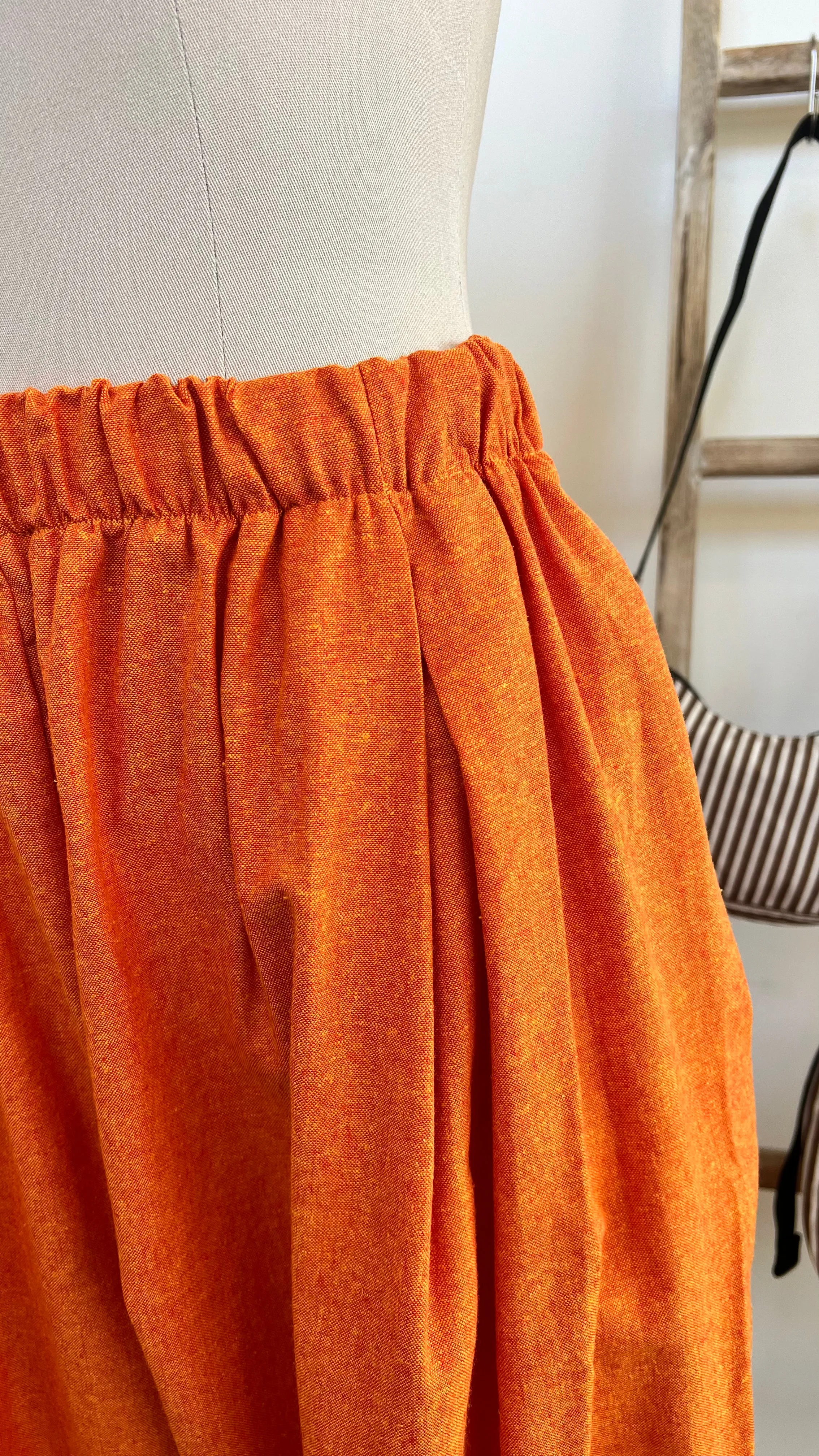 Radio Pant in Flame | Toit Volant