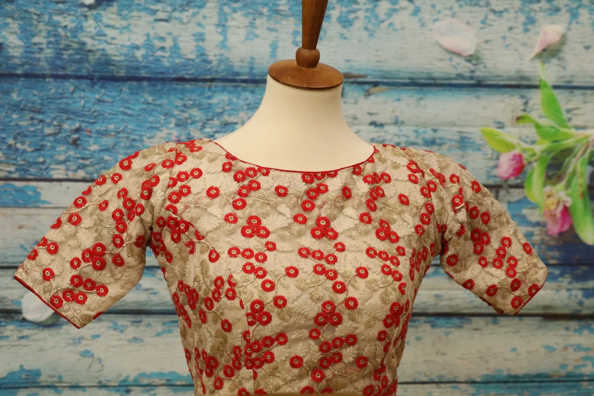 Red saree blouse | kids Lehenga blouse|Saree stitched Blouse | work blouse | Silk saree Blouse  |brocade blouse|handloom Saree blouse