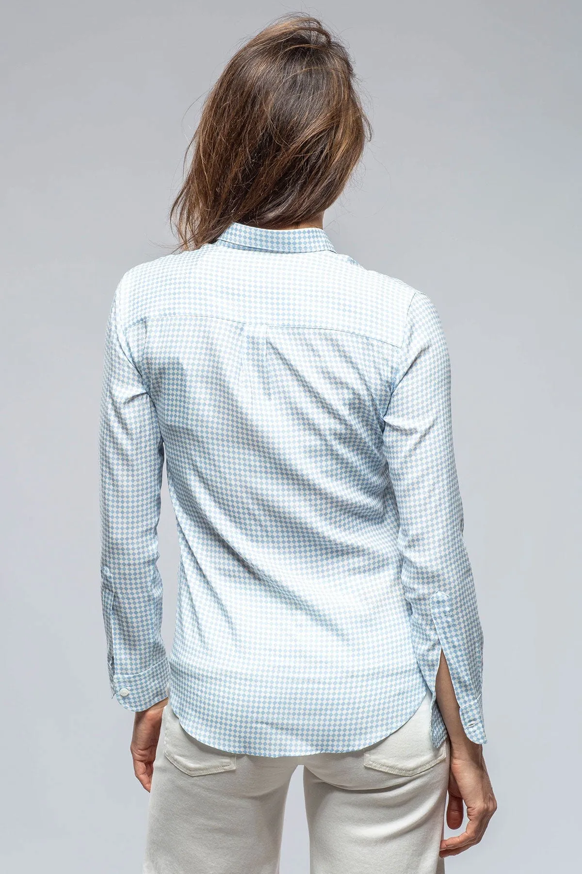 Respiro Silk Blouse In Denim