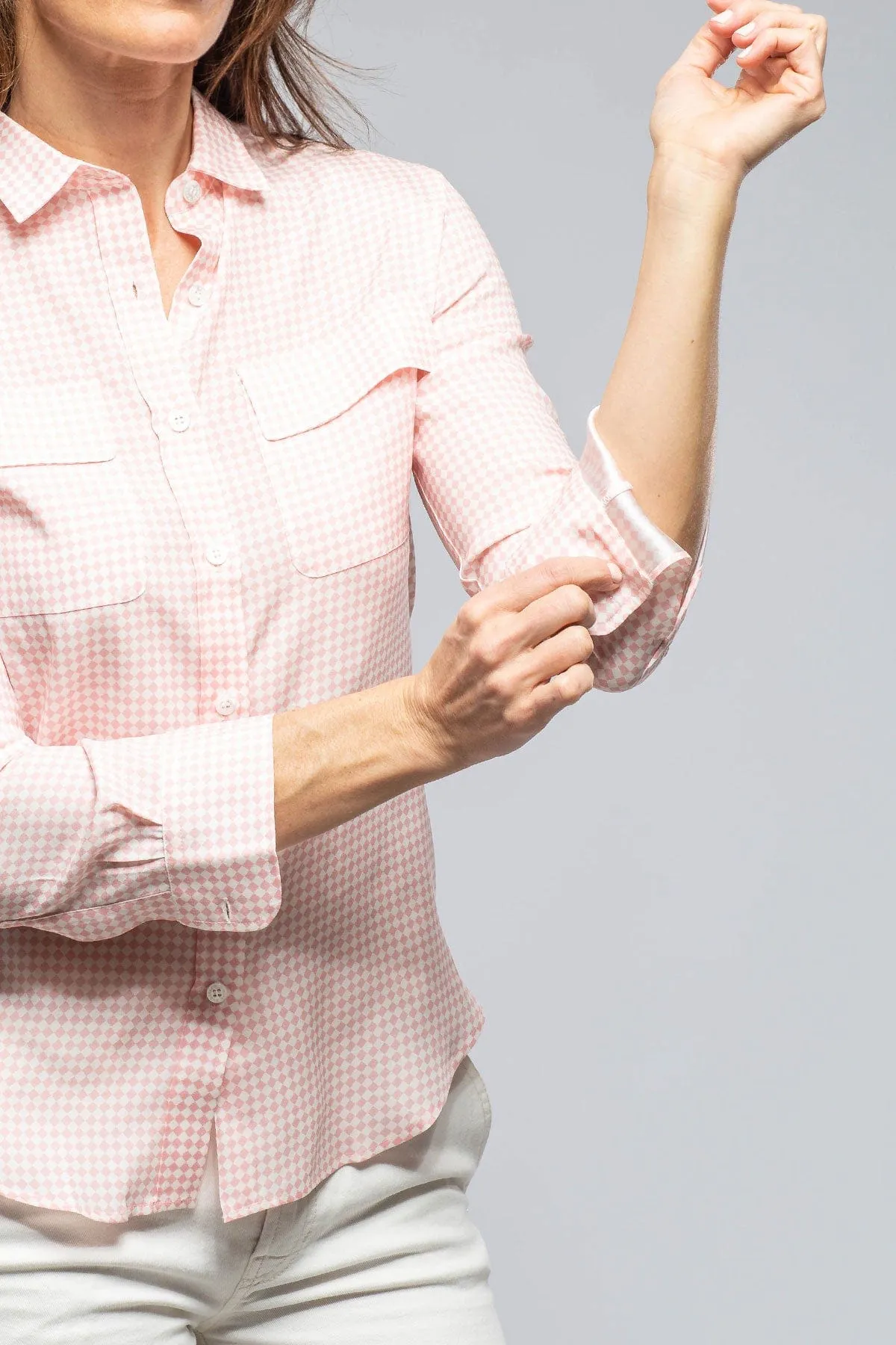Respiro Silk Blouse In Pink