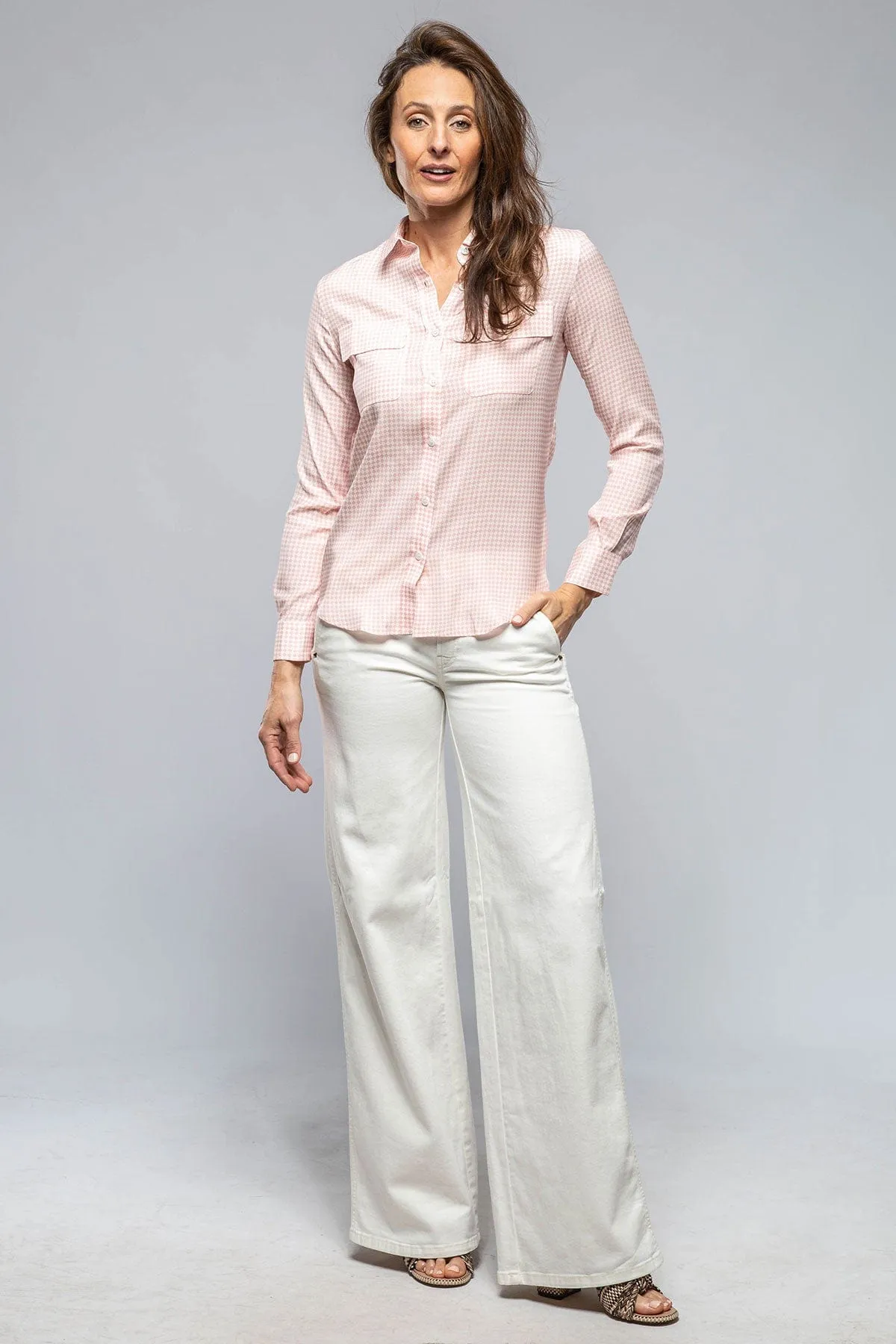 Respiro Silk Blouse In Pink