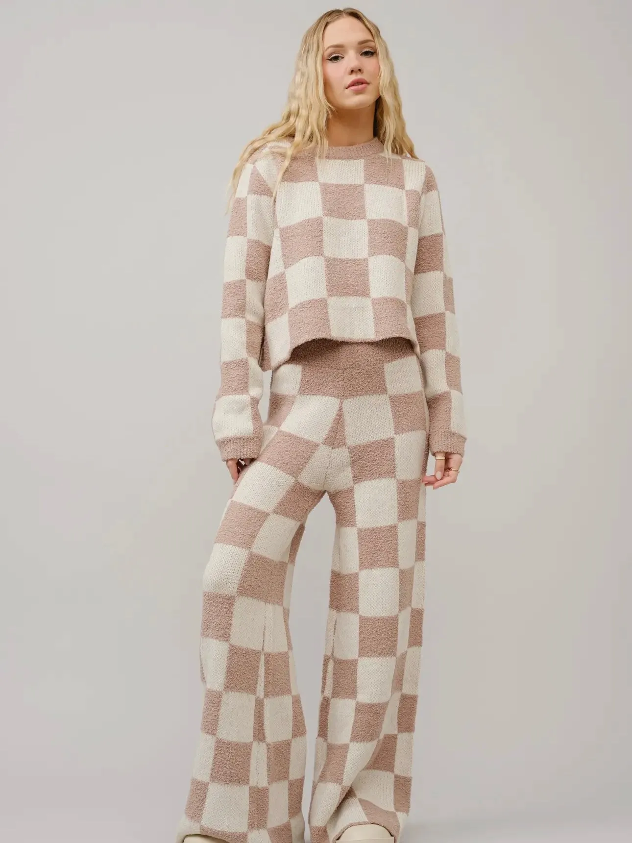 *RESTOCKED* All Squared Away Set: Tan/White