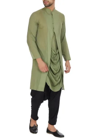Roman - Cowl Kurta Set