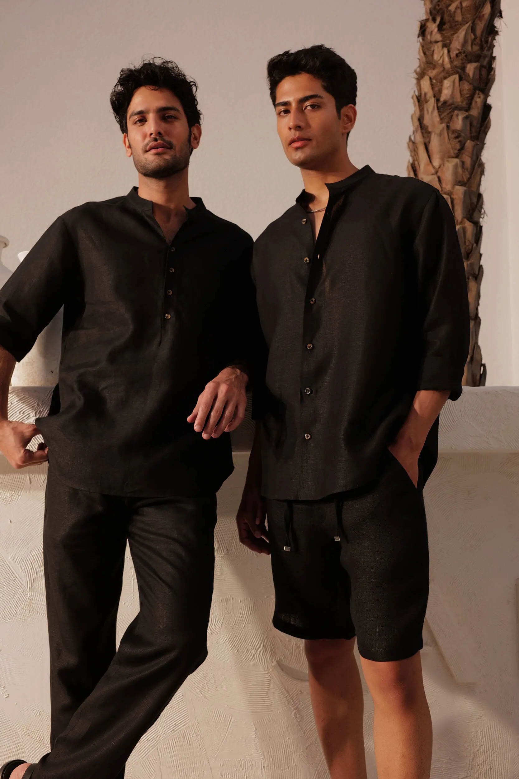 Rome Shirt - Man (BLACK)