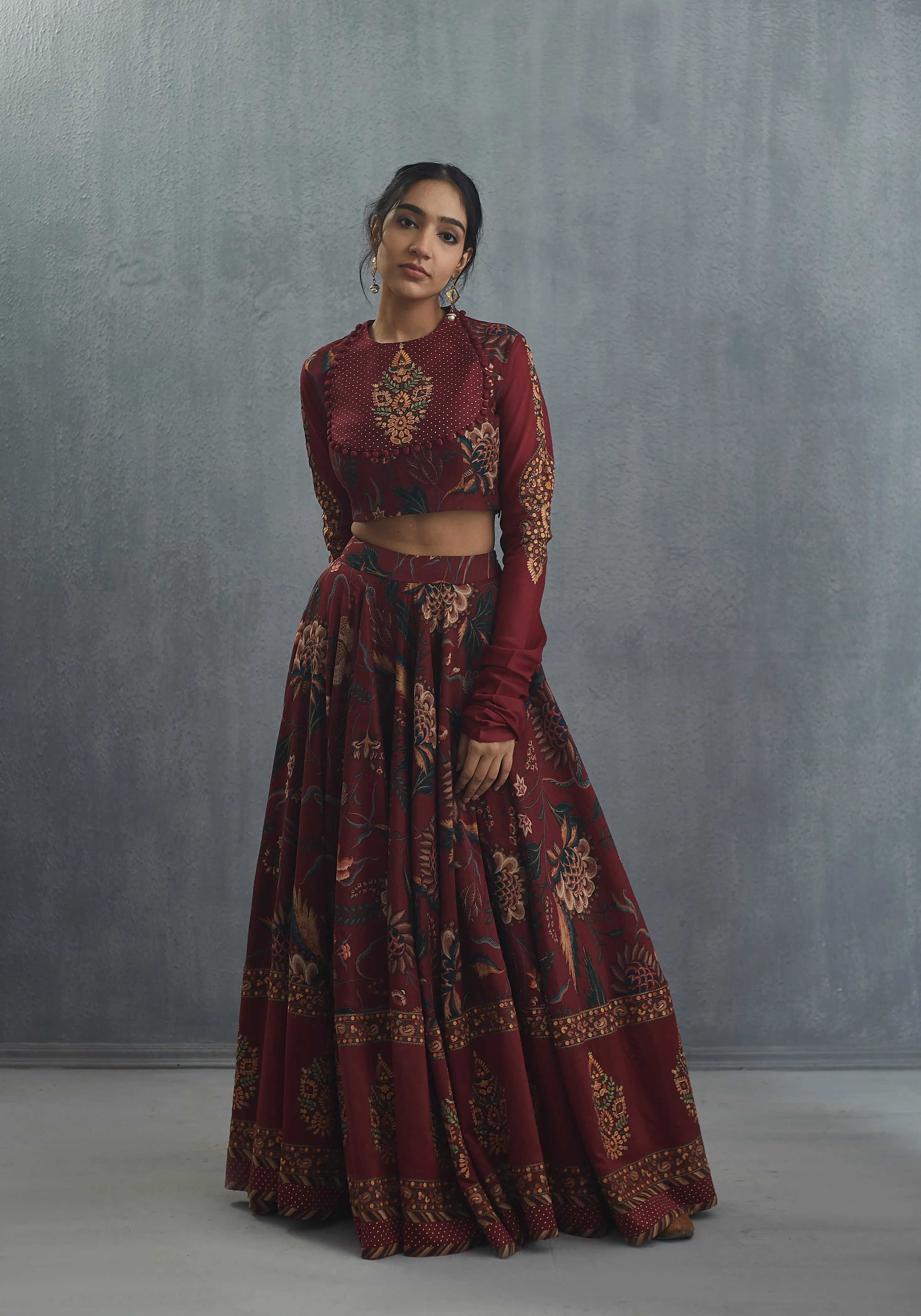 Sanobar Aari Waraq Blouse
