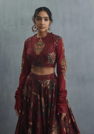 Sanobar Aari Waraq Blouse