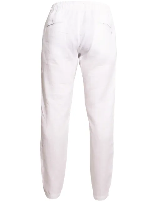 Sardinia Linen Pant - White