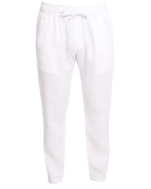 Sardinia Linen Pant - White
