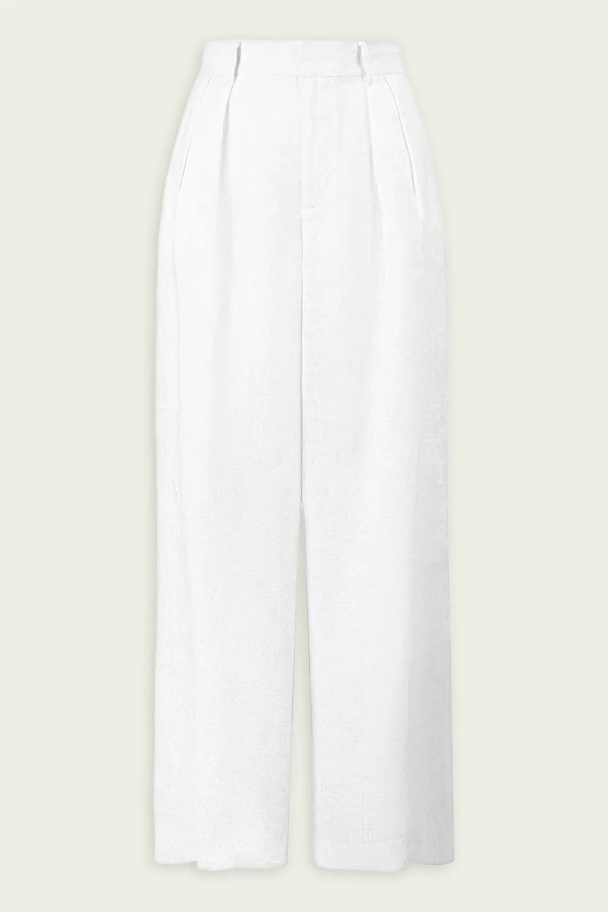 Sasha Wide-Leg Pant in White