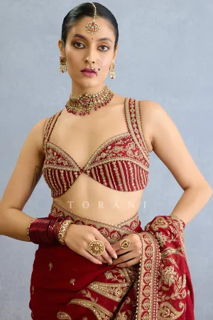 Shamse Rangalekha Blouse