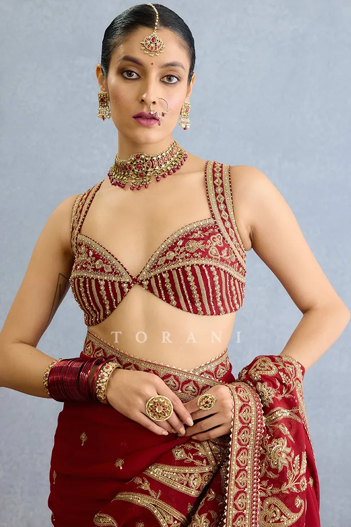 Shamse Rangalekha Blouse