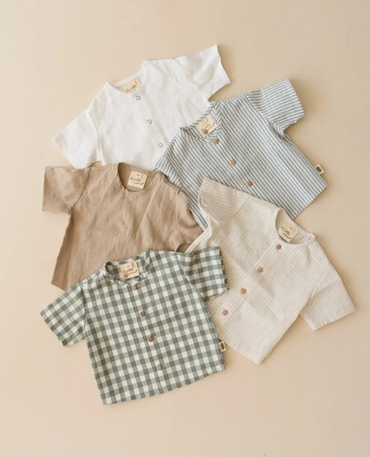 Short-Sleeved Shirt - Oat