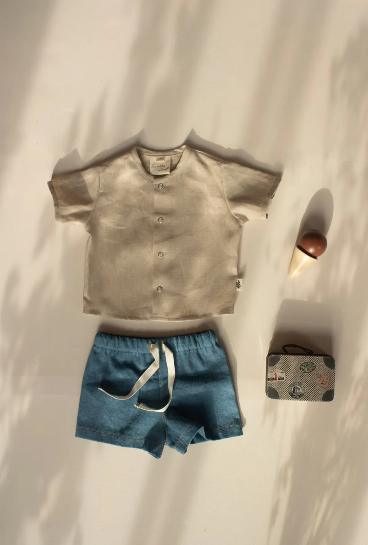 Short-Sleeved Shirt - Oat