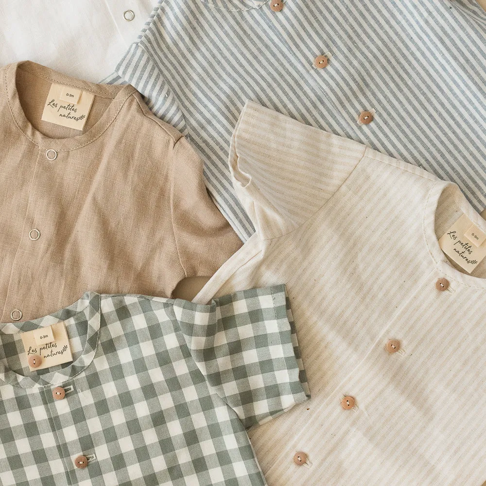 Short-Sleeved Shirt - Oat