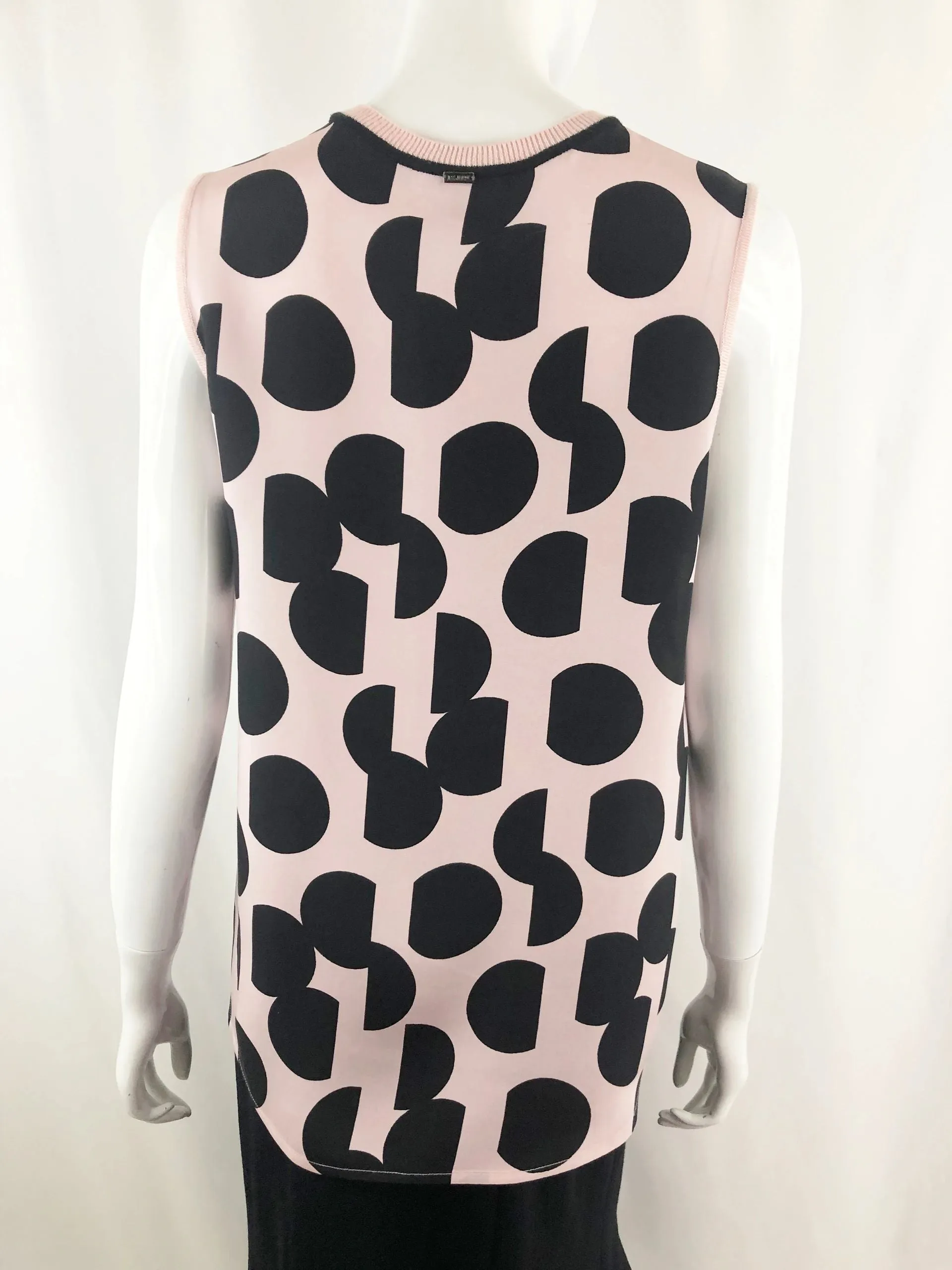 Silk Polka Dot Blouse Size S